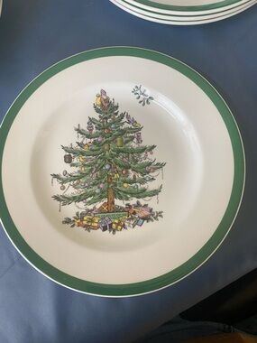 Spode Christmas Tree Plates